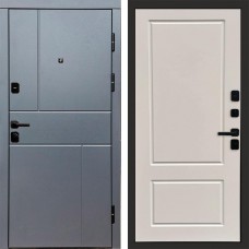 Дверь входная Termo Door Вертикаль Grey Марсель Слоновая кость