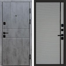 Входная дверь Вертикаль Бетон Porte Grey софт