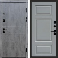 Дверь Termo Door Вертикаль Бетон Лион Grey софт