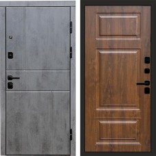 Дверь Termo Door Вертикаль Бетон Лион Дуб