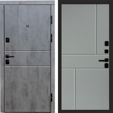 Дверь Termo Door Вертикаль Бетон Горизонт Grey софт