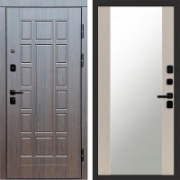 Дверь Termo Door Виргиния Венге Зеркало 27 Слоновая кость