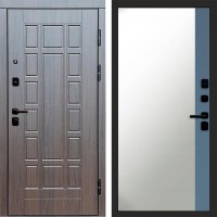 Входная дверь Виргиния Венге Зеркало фацет Grey софт