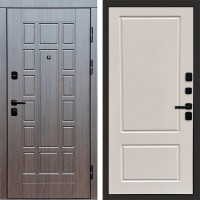 Дверь входная Termo Door Виргиния Венге Марсель Слоновая кость