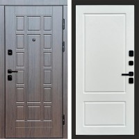 Дверь входная Termo Door Виргиния Венге Марсель Белый софт