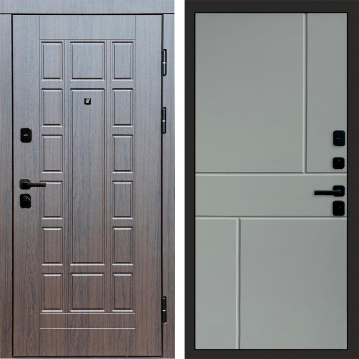 Дверь Termo Door Виргиния Венге Горизонт Grey софт