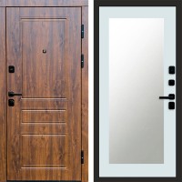 Дверь Termo Door Орегон дуб Зеркало Триумф Белый софт