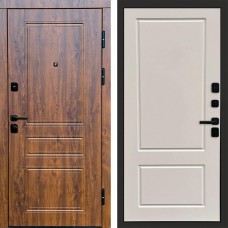 Дверь входная Termo Door Орегон дуб Марсель Слоновая кость