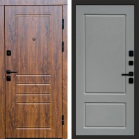 Дверь входная Termo Door Орегон дуб Марсель Grey софт