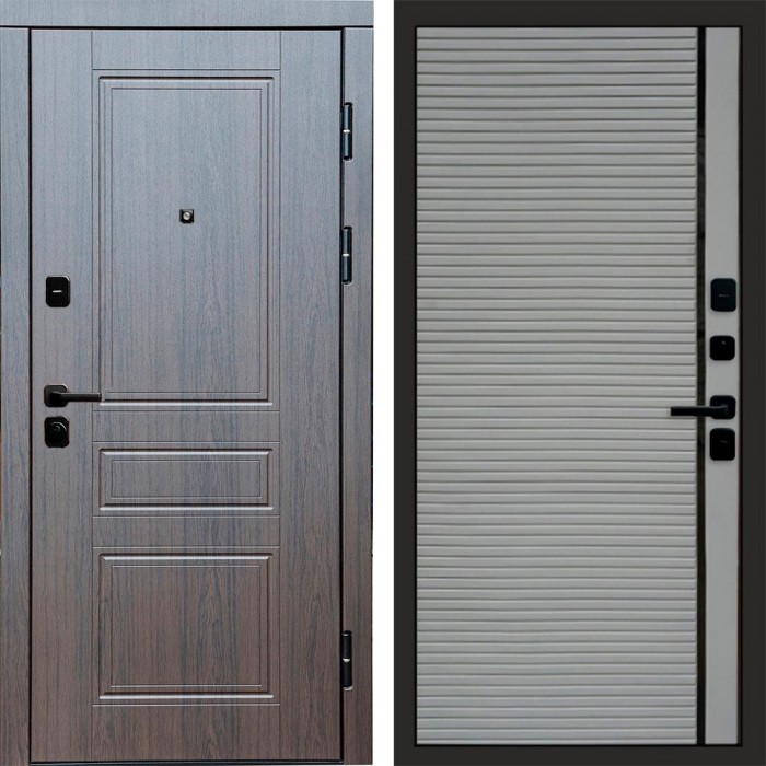 Входная дверь Орегон венге Porte Grey софт