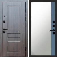 Входная дверь Орегон венге Зеркало фацет Grey софт