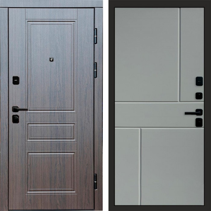 Дверь Termo Door Орегон венге Горизонт Grey софт