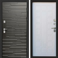 Входная дверь Ривьера венге Престиж Белое дерево