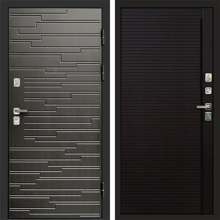 Входная дверь Ривьера венге Porte black