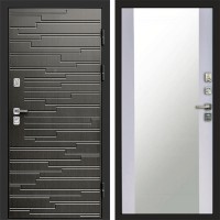 Входная дверь Ривьера венге Зеркало белый софт