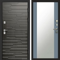 Входная дверь Ривьера венге Зеркало 27 Grey Софт