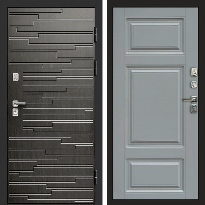 Дверь Termo Door Ривьера венге Лион Grey софт