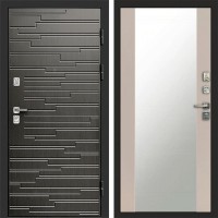 Дверь Termo Door Ривьера венге Зеркало 27 Слоновая кость