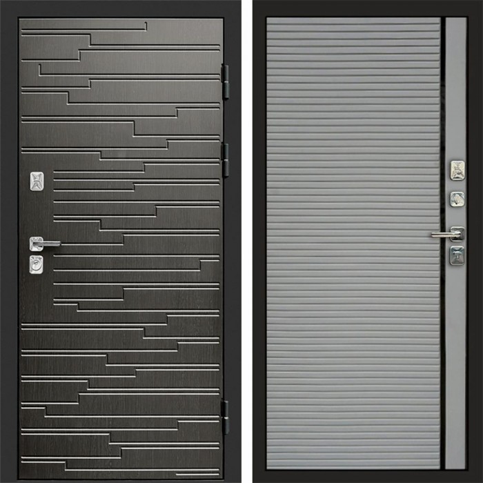 Входная дверь Ривьера венге Porte Grey софт