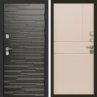 Дверь Termo Door Ривьера венге Горизонт Слоновая кость