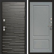 Дверь входная Termo Door Ривьера венге Марсель Grey софт