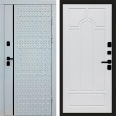 Входная дверь White Line Арка белое дерево