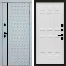 Входная дверь White Line Спарта белое дерево