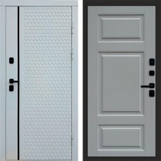 Дверь Termo Door White Line Лион Grey софт