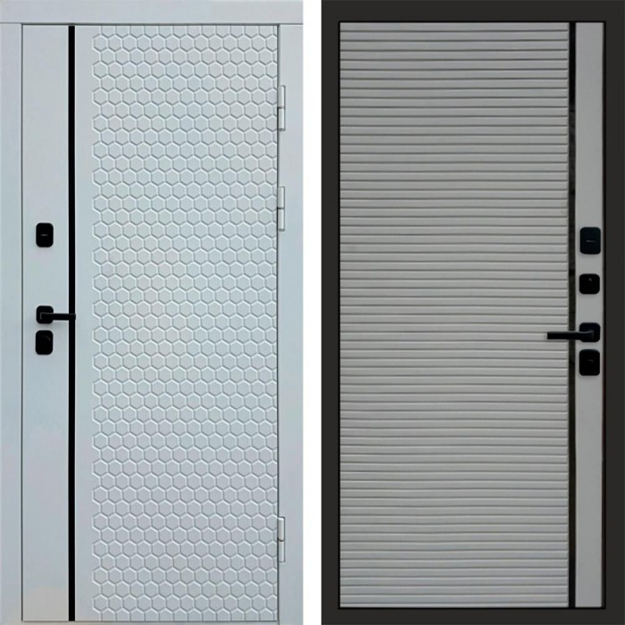 Входная дверь White Line Porte Grey софт