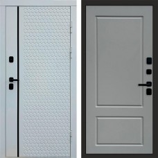 Дверь входная Termo Door White Line Марсель Grey софт