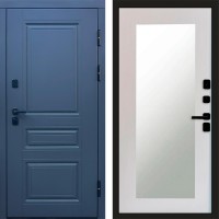 Входная дверь Орегон Графит Зеркало Триумф лиственница белая