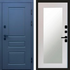 Входная дверь Орегон Графит Зеркало Триумф лиственница белая