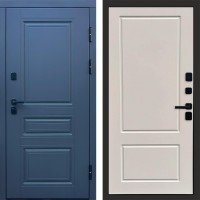 Дверь входная Termo Door Орегон Графит Марсель Слоновая кость