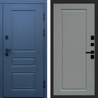 Входная дверь Орегон Графит Гранд Grey софт