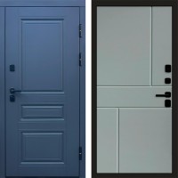 Дверь Termo Door Орегон Графит Горизонт Grey софт