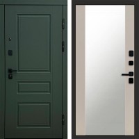 Входная дверь Орегон Грин Зеркало Лиственница белая