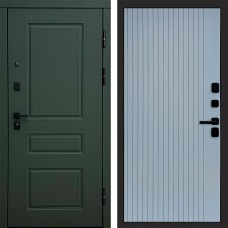 Termo Door Орегон Грин Flat Grey Софт