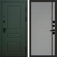 Входная дверь Орегон Грин Porte Grey софт