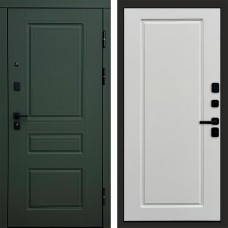 Входная дверь Орегон Грин Гранд Белый Софт