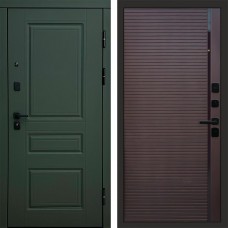 Входная дверь Орегон Грин Porte Шоколад