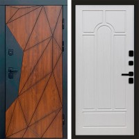 Входная дверь Геометрия Арка лиственница