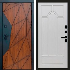 Входная дверь Геометрия Арка лиственница