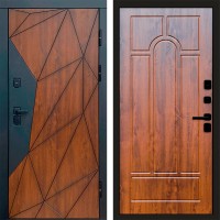 Входная дверь Геометрия Арка дуб