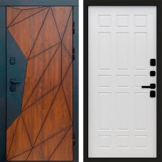 Входная дверь Геометрия Спарта лиственница
