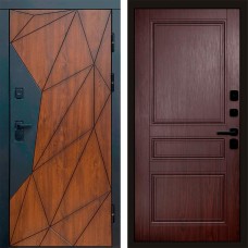 Входная дверь Геометрия Классика Венге