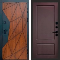 Дверь входная Termo Door Геометрия Марсель Шоколад