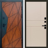 Дверь Termo Door Геометрия Горизонт Слоновая кость