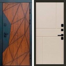 Дверь Termo Door Геометрия Горизонт Слоновая кость