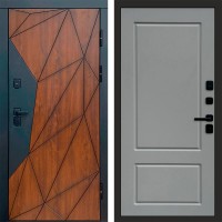 Дверь входная Termo Door Геометрия Марсель Grey софт