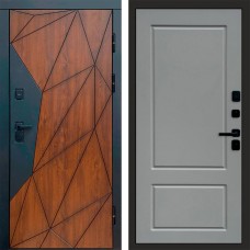 Дверь входная Termo Door Геометрия Марсель Grey софт